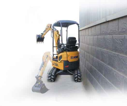 XE17U-Mini-Excavator-ZeroTailSwing