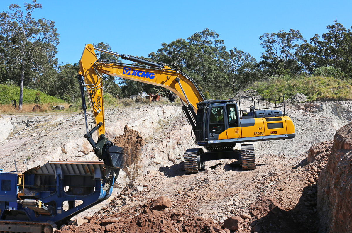 XCMG-XE370D-Excavator-37tonne-5-Perth-Newcastle-Brisbane-SunshineCoast