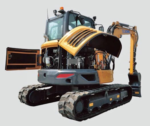 XE55U-Mini-Excavator-ServiceAccess