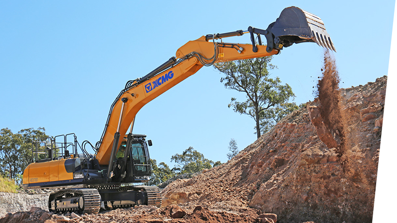 XCMG Excavators Newcastle Perth Brisbane earthmoving machinery construction equipment sale and hire