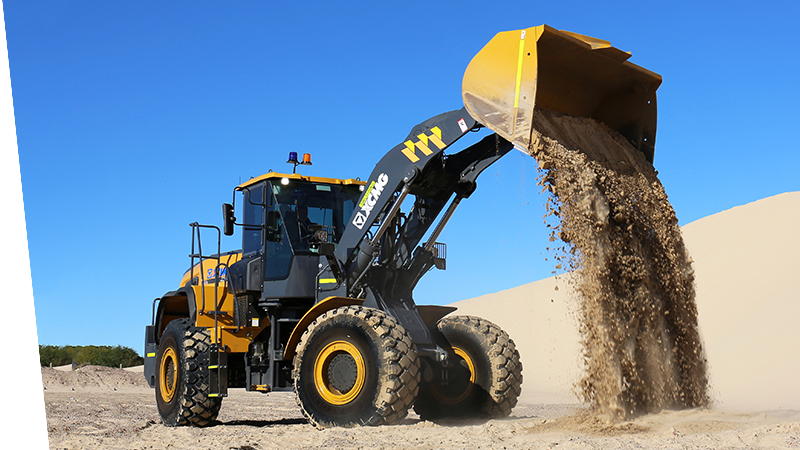 XCMG Loaders Newcastle Perth Brisbane excavating machinery excavation equipment sale and hire