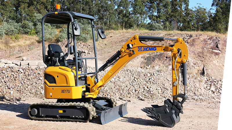 XCMG Mini Excavators Newcastle Perth Brisbane landscaping machinery equipment sale and hire