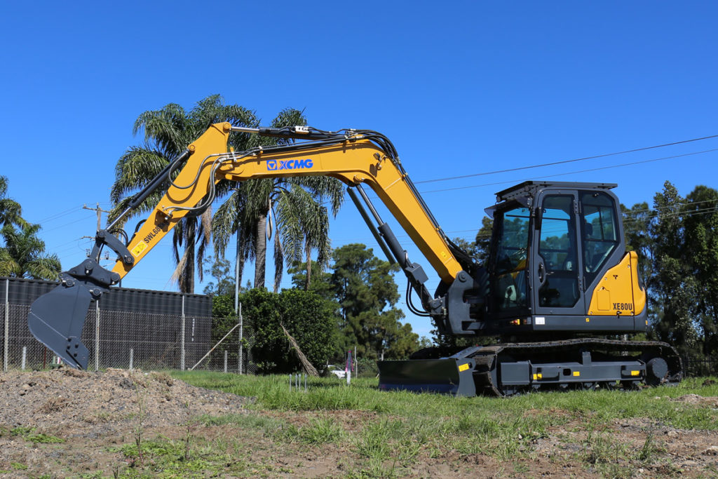 XCMG-XE80U-Excavator-Newcastle-Brisbane-Perth-9Tonne-1