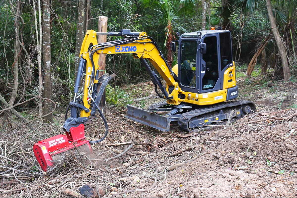 XCMG-XE55U-Excavator-Fecon-FMX36-Mulcher-Forestry-Newcastle-Brisbane-Perth-2-Web